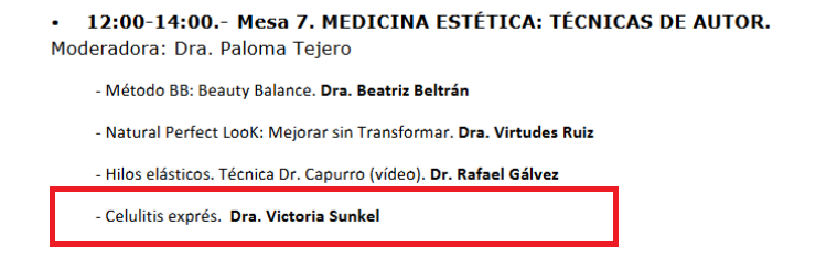 X Jornadas de Medicina Estética AMECLM