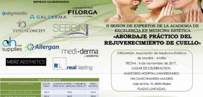 IIª Sesión de Expertos de la Academia de Excelencia en Medicina Estética