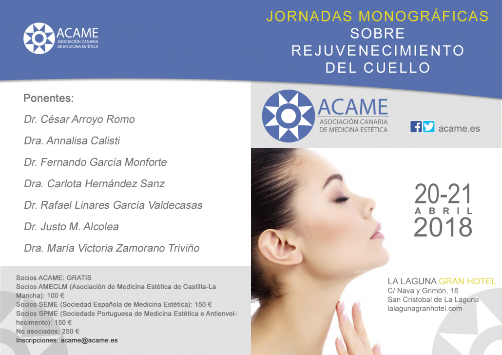 Nuevas Jornadas Formativas en ACAME y AMEM Nuevas Jornadas Formativas en ACAME y AMEM