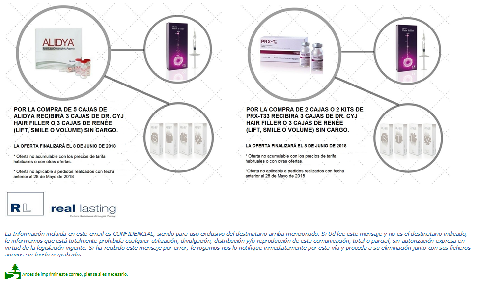 Promoción con motivo de las VIII Jornadas Gallegas de Medicina Estética Promoción con motivo de las VIII Jornadas Gallegas de Medicina Estética