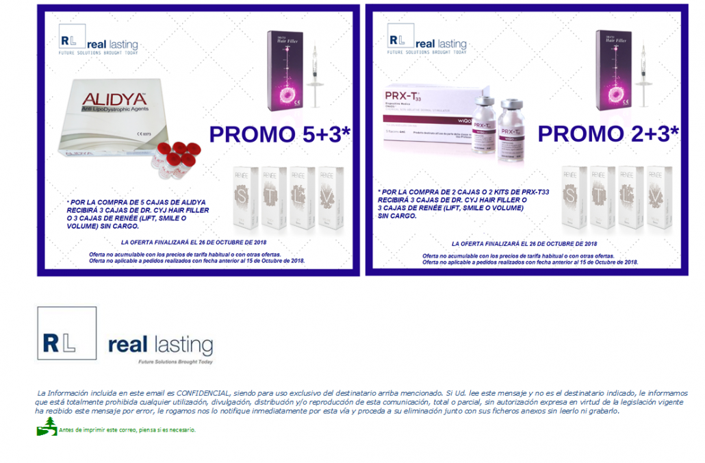 Promoción 5+3 y 2+3 con motivo de las XI Jornadas de Medicina Estética de la Ameclm - Asociación de Medicina Estética de Castilla-La Mancha. Promoción 5+3 y 2+3 con motivo de las XI Jornadas de Medicina Estética de la Ameclm - Asociación de Medicina Estética de Castilla-La Mancha.